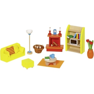 Goki Детски комплект Goki - Дневна, 24 части (51904)