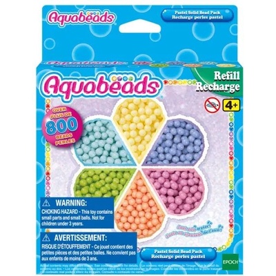 EPOCH AquaBeads: Мъниста за резерв в пастелни цветове (20FLR31505)
