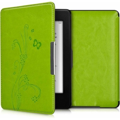 KW Mobile Butterfly Tendril KW2313628 púzdro pre Amazon Kindle Paperwhite 1/2/3 4057665153264 zelené