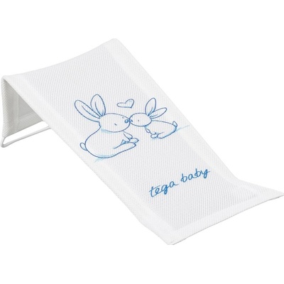 Tega Baby Lehátko do vany látkové Little Bunnies white