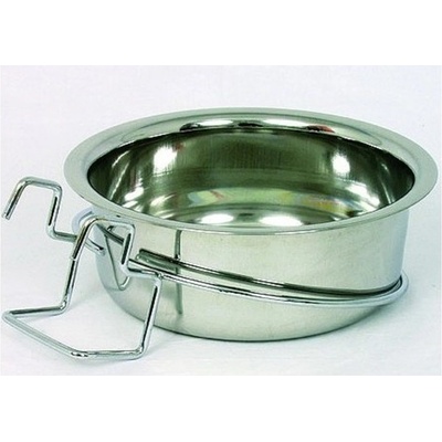 N.Mol B.V. Miska nerez závěsná na klec 12 cm