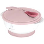 KikkaBoo Купа с термо лъжица Pink (31302040076)