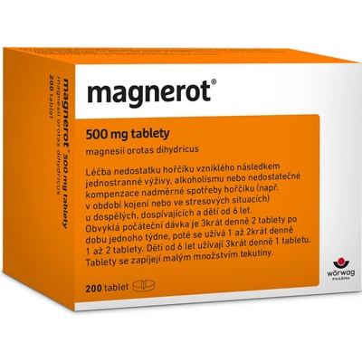 MAGNEROT 500MG TBL NOB 200