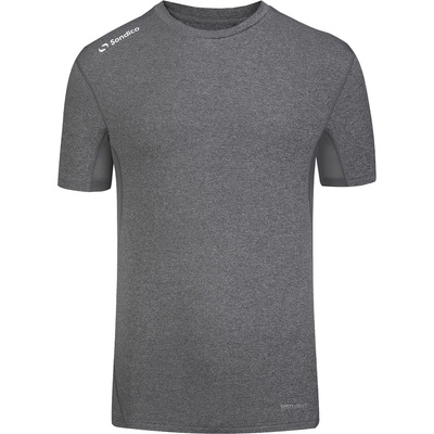 Sondico Core Base Short Sleeves Mens - Grey Marl