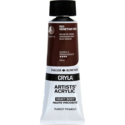 Daler-Rowney Cryla Artists’ АКРИЛНА боя Venetian Red 75 ml 1 бр (125075583)