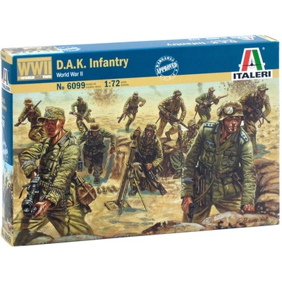 Italeri WWII D.A.K. Infantry 1:72