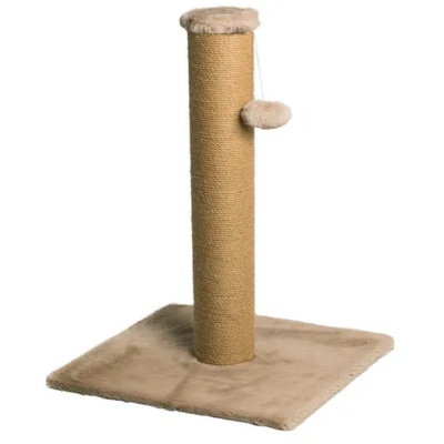 DUBEX Драскалка за котка, със стълб и топче 34 х 34 х 55 см, dubex Турция tvr35-1