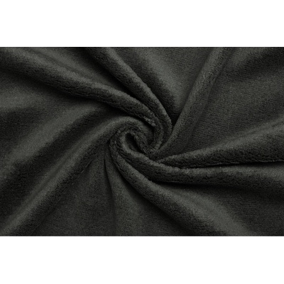 Coral fleece | WellSoft - Antracitová černá