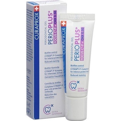 Curaprox Perio Plus+ Focus zubný gél 0.5% CHX 30 ml