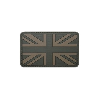 Vlajka 3D Velká Británie suchý zip