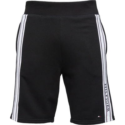 Tommy Hilfiger TRACK SHORT Černá Bílá