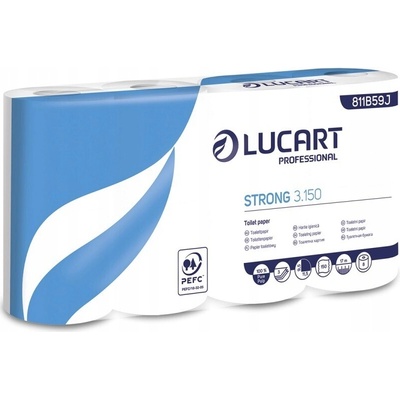 LUCART Strong 3.150 3-vrstvový 8 ks