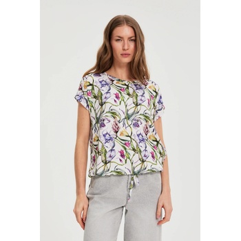 Moodo Бяла флорална блуза Moodo Moodo | Kafyav | ЖЕНИ | XXL