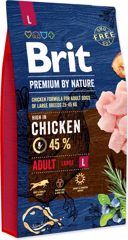 Brit Premium by Nature Adult Large Breed Chicken 8 kg