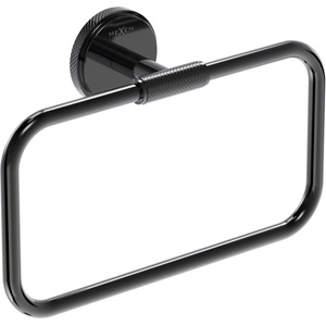 Mexen Gravo стенна закачалка за кърпи, черен хром - 70A93031-73 (70A93031-73)