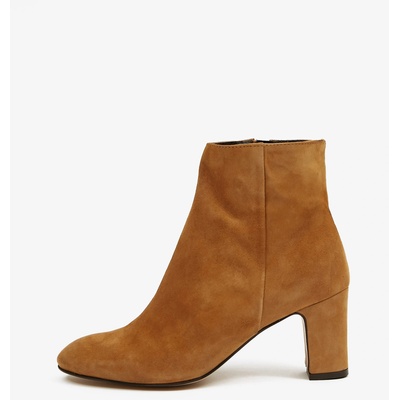 Ojju Кафяви велурени боти на ток OJJU Ojju | Kafyav | ЖЕНИ | 36