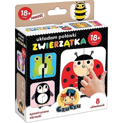 CZUCZU dvojice Zvířátka 16 dílků