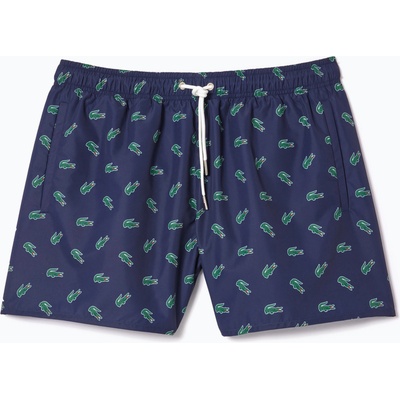 Lacoste Мъжки къси панталони за плуване Lacoste MH7188 navy blue/multico