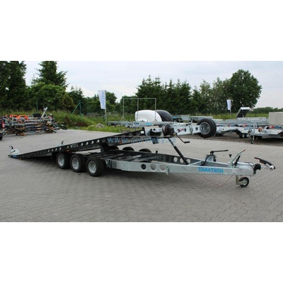 WIOLA Přívěs L35G55P hydr. sklopný autopřepravník 5,5m 3500kg