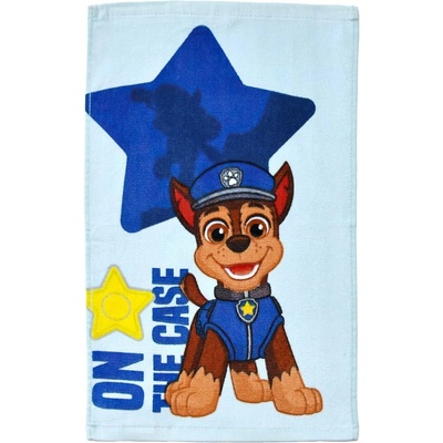 Carbotex dětský ručník Tlapková Patrola Hvězda Chase 30 x 50 cm