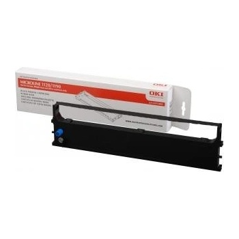 OKI 43571802, черно, оригинална боядисваща лента (43571802)