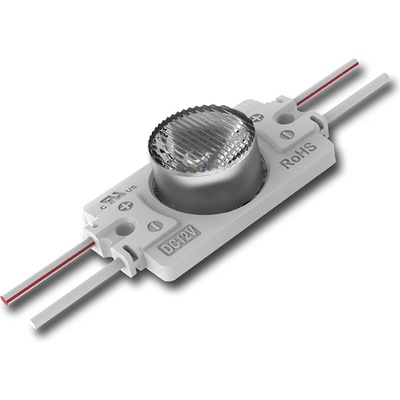 MCLED Modul LED 1xSMD3030, 1,32W, 12V, 110mA, 6350K, úhel 10° x 65°, IP65