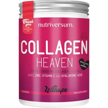 Nutriversum WShape Collagen Heaven, малина, 300 g, Nutriversum