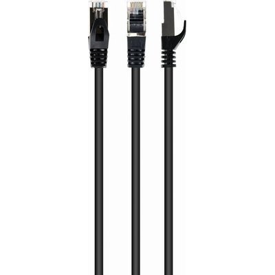 Gembird Кабел, Gembird, Cat 6a, S/FTP, RJ45, 10 m, черен (PP6A-LSZHCU-BK-10M)