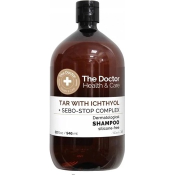 The Doctor Tar with Ichthyol + SeboStop Complex Shampoo Dermatological 946 ml