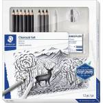 STAEDTLER Молив за скициране комплект смеси от графит (12) (61 100C)