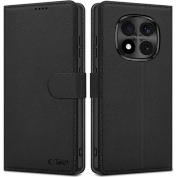 Tech-Protect Кожен Калъф с Джобове за Xiaomi Redmi Note 15 Pro 5G, Tech-Protect Wallet Book Case, Черен (5906302352890)