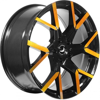 BARRACUDA TZUNAMEE EVO 8x18 5x100 ET33 black gloss flashgold