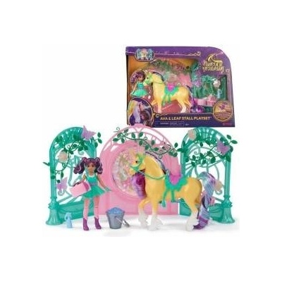 Spin Master Плюш Spin Master Mini Muñeca Ava y Leaf Color Reveal Unicorn Academy Многоцветен Пластмаса Еднорог