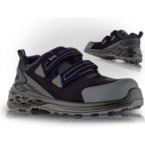 VM Footwear Vm footwear rostock 3675-s1psesd / Предпазни сандали s1 ps fo esd sr - черно/сиви 37 (3675-s1psesd-37)