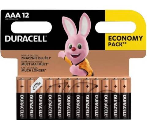Duracell Basic 12ks AAA 42325