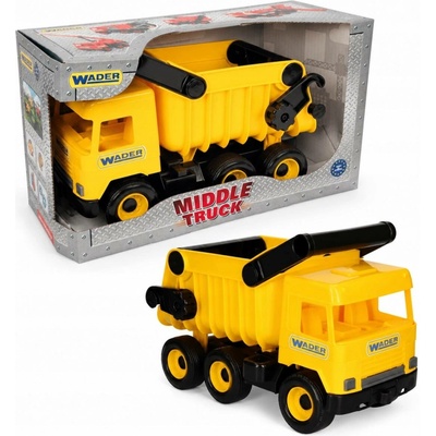 Wader Middle Truck vyklápěčky žlutá v boxu 32121