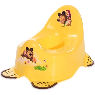 Disney Гърне lorelli Маша и мечока жълто (10130340202)
