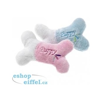 Karlie-Flamingo Hračka pes Kost pískací Puppy 13 cm plyš