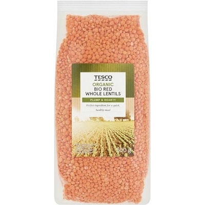 Tesco Bio červená čočka loupaná drobnozrnná 500 g