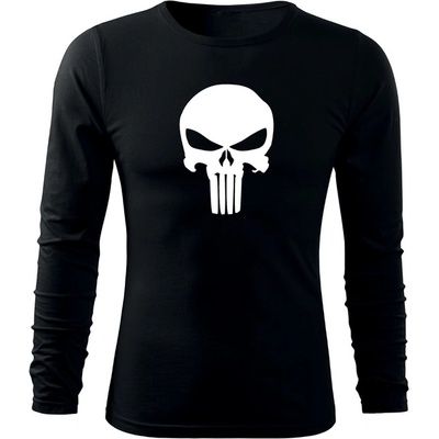 Waragod Fit-T tričko s punisher čierne