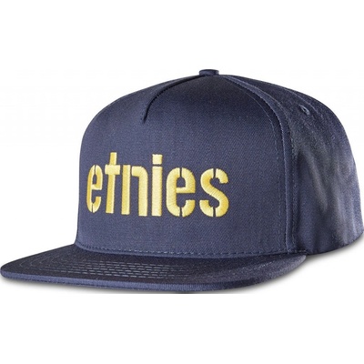 ETNIES CORP SNAPBACK Navy/Yellow
