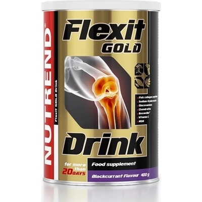 Nutrend Flexit Drink Gold, касис, 400 g, Nutrend