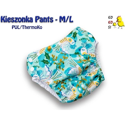 Kokosi kapsová plenka natahovací Pants M/L Spící ptáčci