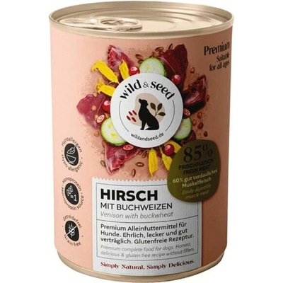 Wild&Seed Dog zvěřina 400 g