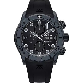 Edox CO-1 Carbon Chrono Automatic 01125-CLNGN-NING - Мъжки часовник (01125-CLNGN-NING)