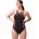 Speedo Цял бански womens high neck splice cross back