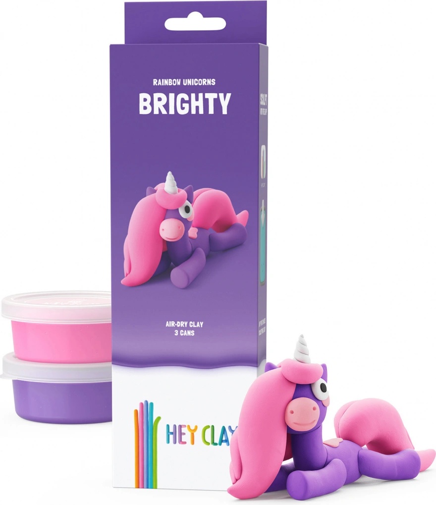 TM Toys Hey Clay Jednorožec Brighty