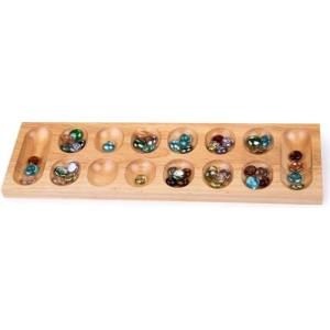 Bigjigs Toys Игра с камъчета Манкала (BJ34007)