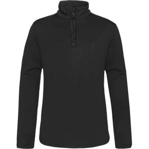 Protest Детски поларен пуловер Protest Kid's PRTRewillowy 1/4 Zip Active Top Fleece jumper - True Black - размер 140 (EU) (704-5509-0714)