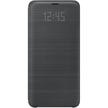 Samsung Оригинален калъф LED View за Samsung Galaxy S9 - Черен